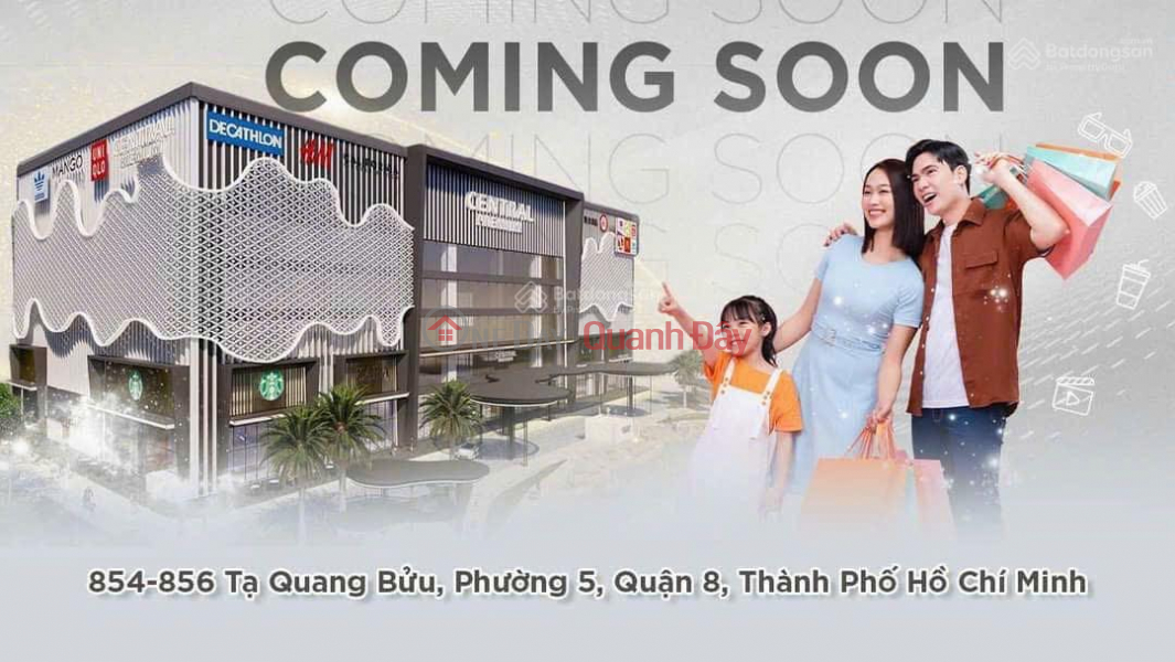 Cho thuê TTTM Dự án Central Premium, Quận 8, Tp.HCM diện tích 1000m2 giá 360 nghìn/m², Việt Nam, Cho thuê, ₫ 36 triệu/ tháng