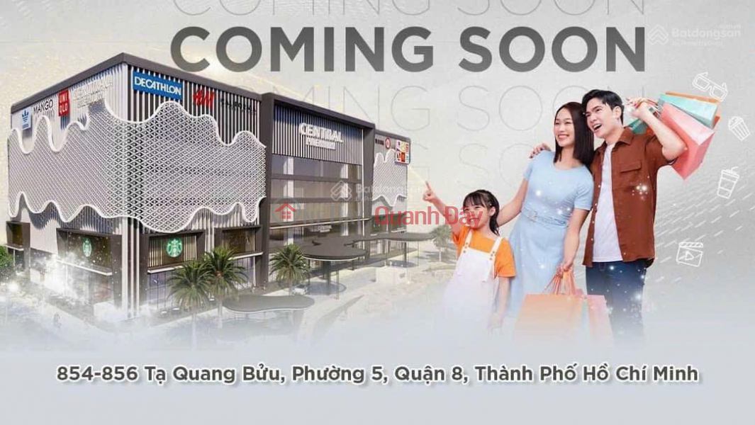 Cho thuê TTTM Dự án Central Premium, Quận 8, Tp.HCM diện tích 1000m2 giá 360 nghìn/m² Vietnam | Rental, đ 36 Million/ month