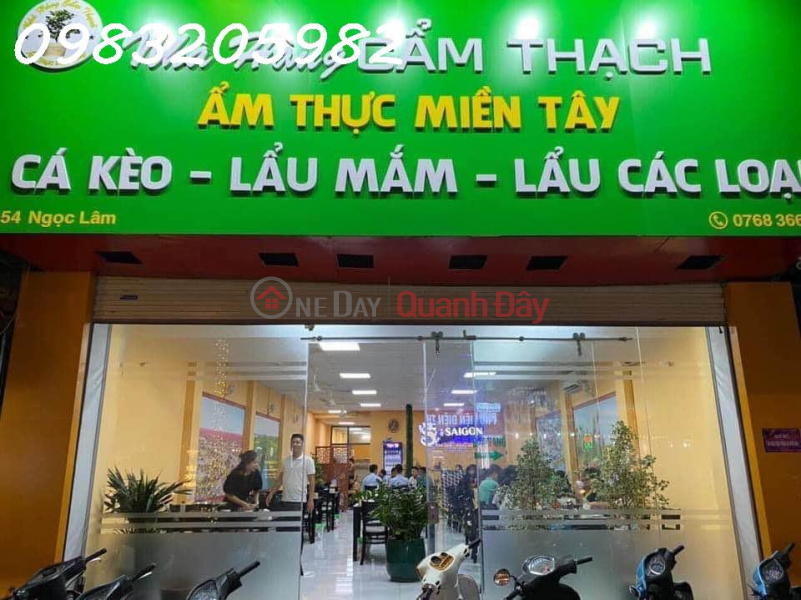 TRANSFER CORNER. I have a restaurant in Ngoc Lam, a restaurant specializing in Western and country food. - Address: 54 Rental Listings