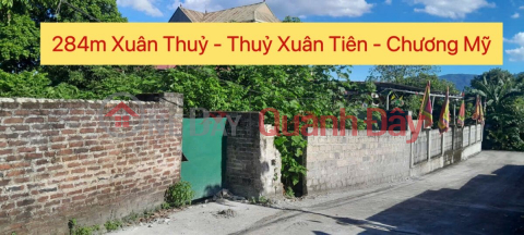 OWNER NEEDS TO SELL 284M2 LAND LOT AT THUY XUAN TIEN-CHUONG MY-HANOI _0