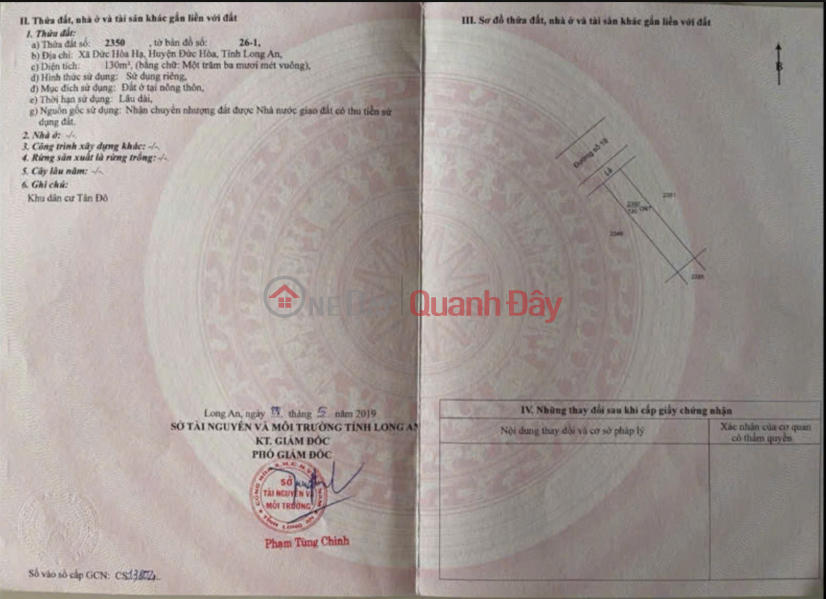 Owner Sells Residential Land Bordering Binh Chanh, Price 2 Billion, Ready Certificate Sales Listings