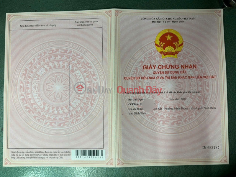 Property Search Vietnam | OneDay | Nhà ở Niêm yết bán | ĐẤT CHÍNH CHỦ - GIÁ TỐT CẦN BÁN NHANH LÔ ĐẤT tại TP Uông Bí tỉnh Quảng Ninh