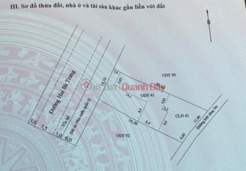 Property Search Vietnam | OneDay | , Niêm yết bán BÁN 564,6 M2 ĐẤT MẶT TIỀN ĐƯỜNG HAI BÀ TRƯNG – PHƯỜNG HỘI AN – LH:0915437069.