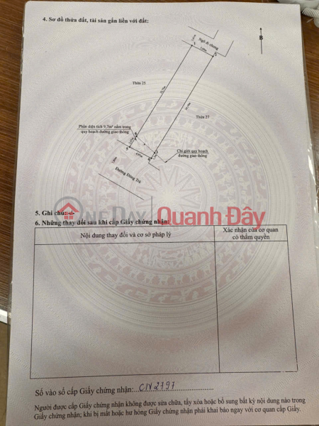 Bán đất mặt đường Đông Trà - Chợ Hàng - 127m - Mặt tiền 5m, Việt Nam, Bán | đ 9,5 tỷ