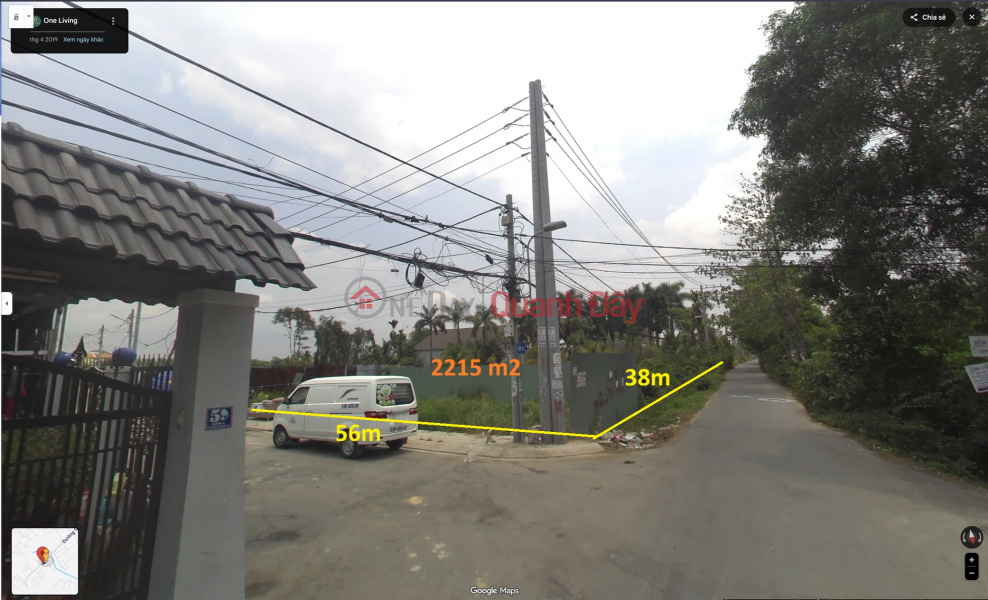 Bán đất đường số 8 phường Trường Thạnh , quận 9 (nay là quận Thủ Đức),TP. HCM, 2215m2, MT 38m, ô tô tránh Niêm yết bán