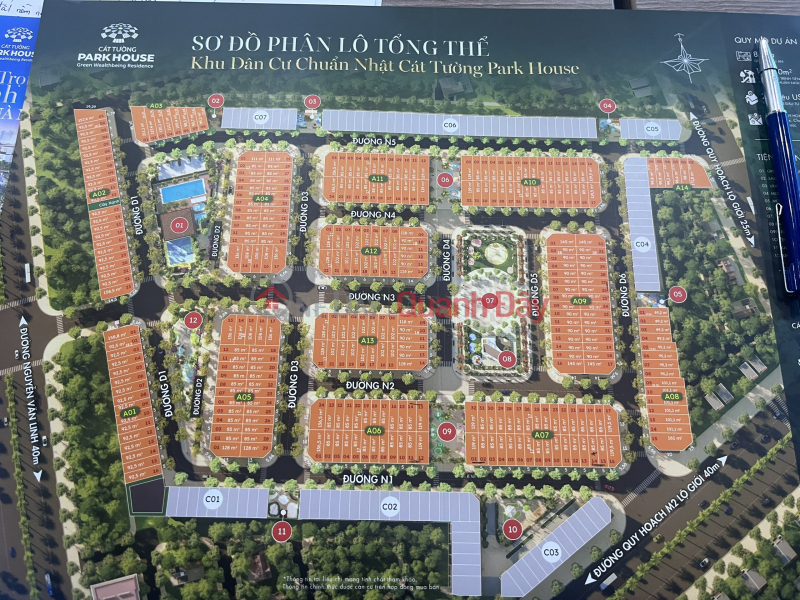 đ 1.2 Billion | Pay 20% (240 million) to own the land in the center of Chon Thanh