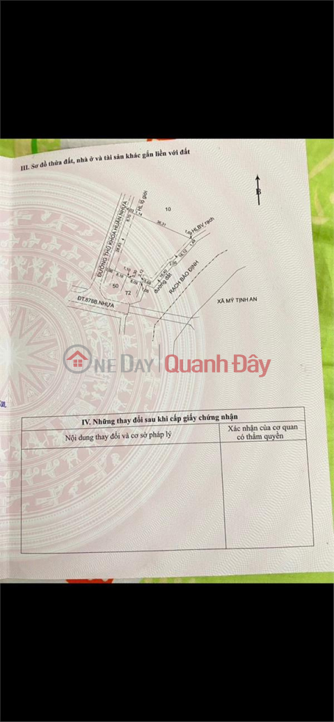 BEAUTIFUL LAND - GOOD PRICE - Own a Land Lot Location At Cho Gao - Tien Giang _0