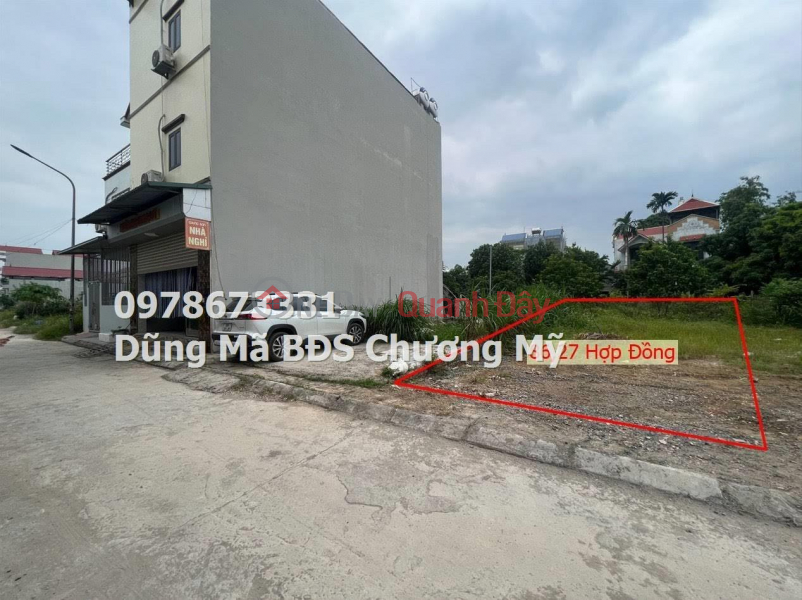 PRICE ONLY 3 BILLION TO OWN BEAUTIFUL LOT OF LAND IN CONTRACT-CHUONG MY Sales Listings