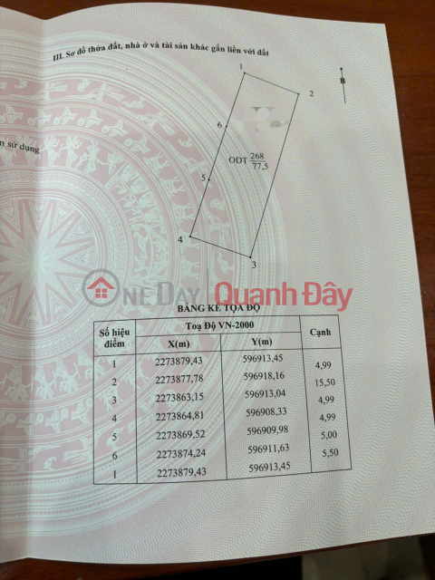 LOT OF LAND NEAR CENTER POINT LAM HA PHU LY 77M2 _0