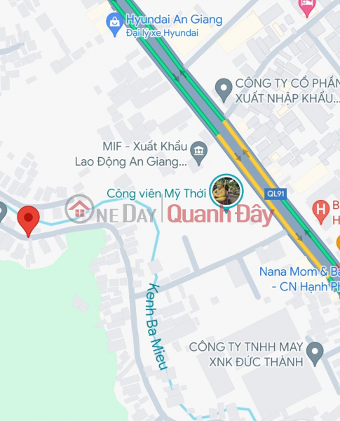 Property Search Vietnam | OneDay | Nhà ở Niêm yết bán Chính Chủ - Giá Tốt - Cần Bán Đât Tại Đường Trần Hưng Đạo, Mỹ Thới, TP Long Xuyên, An Giang