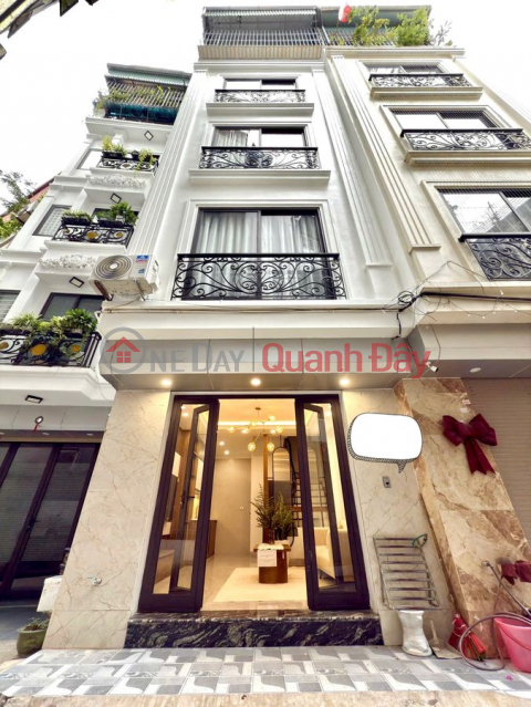 NEW HOUSE FOR SALE - BEAUTIFUL, FULLY FURNISHED - CAR PARKING AVAILABLE. Ngoc Thuy, 32m2 x 5 Floors, 9.5 billion VND, Long Bien, Hanoi. _0