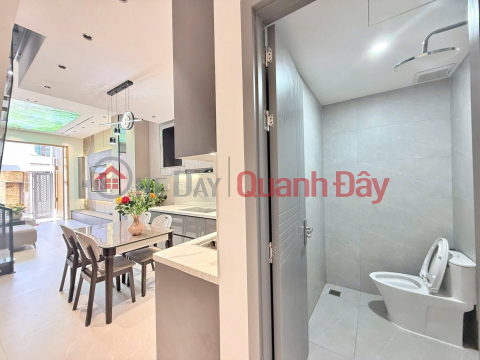 Bán nhà 3 tầng 3 mê kiệt Ô TÔ Tôn Đức Thắng - FULL nội thất Y hình _0