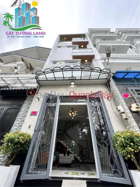 New 4-storey house, fully furnished. Phan Huy Ich Social Area, Ward 12, Go Vap, only 6 billion _0