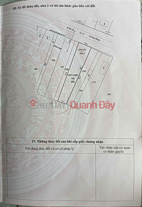 PRIME LAND – GOOD PRICE – OWNER SELLING LAND in Luong Son Commune, Ninh Son District, Khanh Hoa Province _0