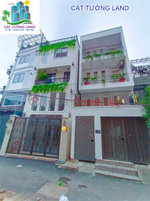 4-storey house for sale, 6 bedrooms - For both living and renting 20 million - Nguyen Tu Gian, Go Vap, Only 5.68 billion _0