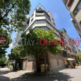 Super product in Cau Giay corner lot, 100m2 x 9 floors, 3 airy subdivisions, sidewalks, office business _0