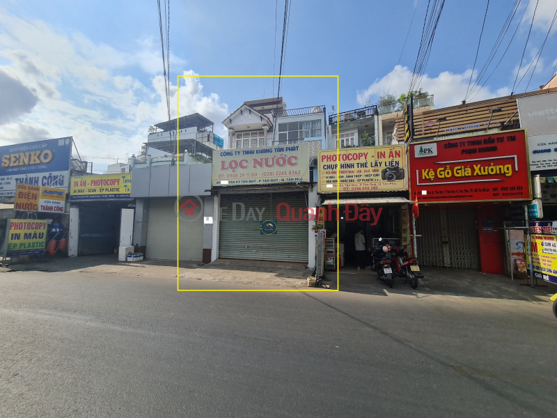 Property Search Vietnam | OneDay | Nhà ở Niêm yết cho thuê, Cho thuê nhà mặt tiền Tân Kỳ Tân Quý 104m2, 2Lầu+ST, 25Triệu - Gần AEON