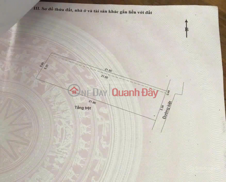 Property Search Vietnam | OneDay | Residential, Sales Listings | Residential Land at 22\\/27\\/6 Me Suot, Hoa Khanh Nam, Lien Chieu, Da Nang, Preferential price 1.9 billion, 125.7m2