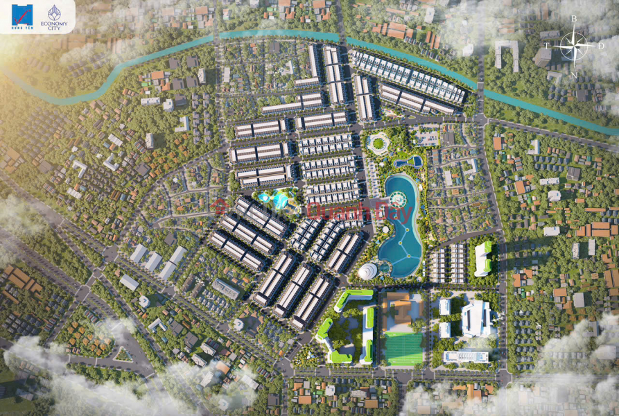 Open booking for Economy City Van Lam project - attractive investment opportunity in the South of Hanoi!, Vietnam | Sales, đ 7 Billion