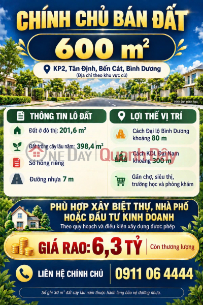 Property Search Vietnam | OneDay | Nhà ở | Niêm yết bán | BÁN ĐẤT TÂN ĐỊNH & NHƠN ĐỨC – NHIỀU LỰA CHỌN DIỆN TÍCH - Vị Trí Đẹp