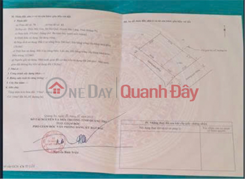 PRIME LAND – GOOD PRICE – OWNER SELLING In Hai Que Commune, Hai Lang District, Quang Tri Province _0