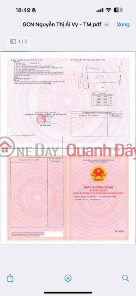 Property Search Vietnam | OneDay | Residential, Sales Listings, HURRY UP TO OWN A BEAUTIFUL LOT OF LAND, Area 700 m2, 40m2 Available Residential Land In Thai My Commune - Cu Chi District - Ho Chi Minh City