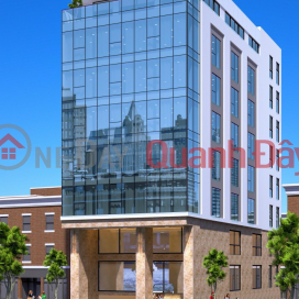 Selling Cau Giay-Hoang Quoc Viet Office Building, 122m, 9T Commercial, nice view, sidewalk, unbeatable business _0