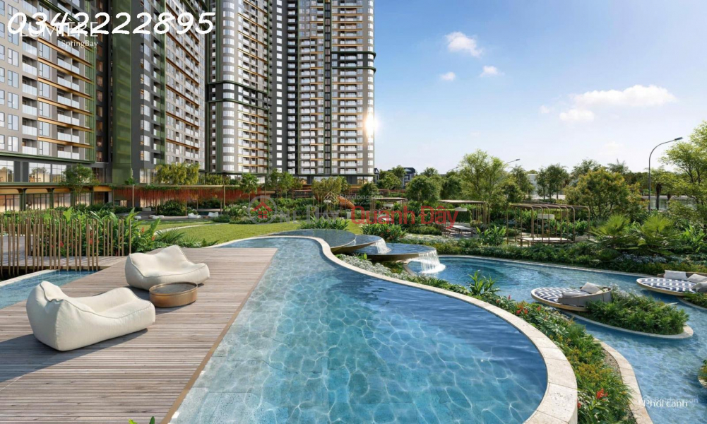 Bán căn hộ 2PN view đẹp tại Lumiere SpringBay, 4,875 tỷ, 65m2. LH: 0342 222 895 Niêm yết bán