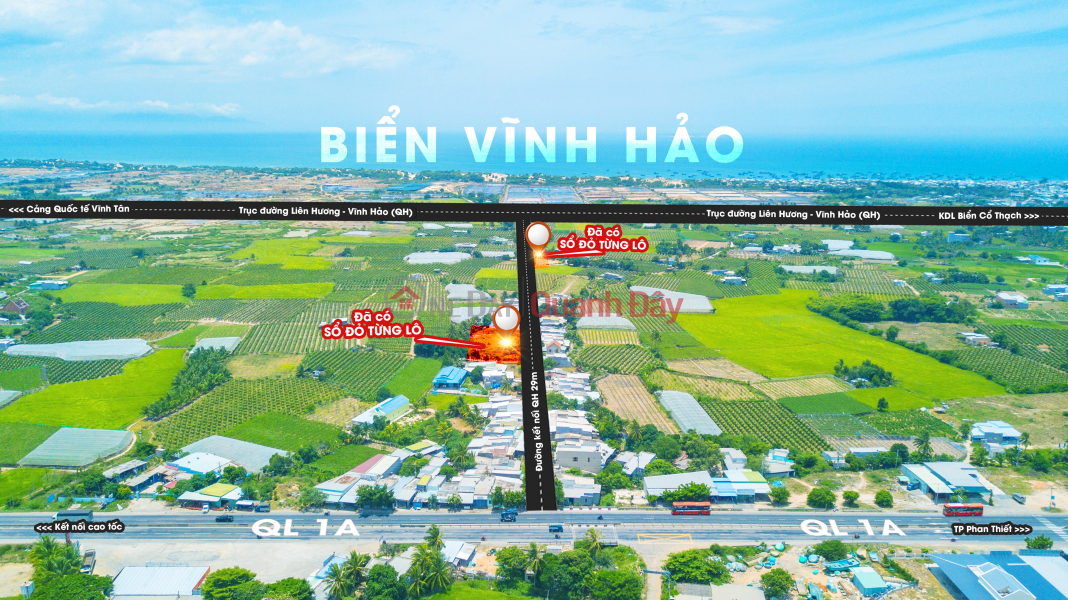 Đất Thổ Cư View Biển Niêm yết bán (843-6583106812)