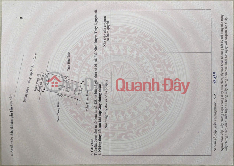 Mở Bán 2 lô đất Thuộc Thôn Phù Lưu – Phù Ninh – Thuỷ Nguyên – Hải Phòng. _0