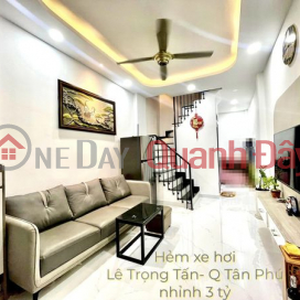 SUPER PRODUCT TAN PHU - CAR ALLEY WITH FOUR SIDE TURN - 2 BRs - 2 FLOORS - FREE FULL MODERN HIGH QUALITY FURNISHING - _0