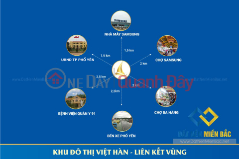 Selling adjacent lot with split slit of Viet Han Urban Area project dt:106m mt:5m road surface 14m with book price 2.3 billion with fortune _0