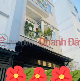 LOOKING - 4-storey house 4m wide x 17m long, car alley,1\/ Bui Quang La Ward 12 teachers urgently sell _0
