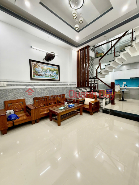 Newly built 3-story house – 5m wide alley accessible by car – Near Nguyen Phuoc Nguyen street, Vietnam | Sales | đ 4.85 Billion