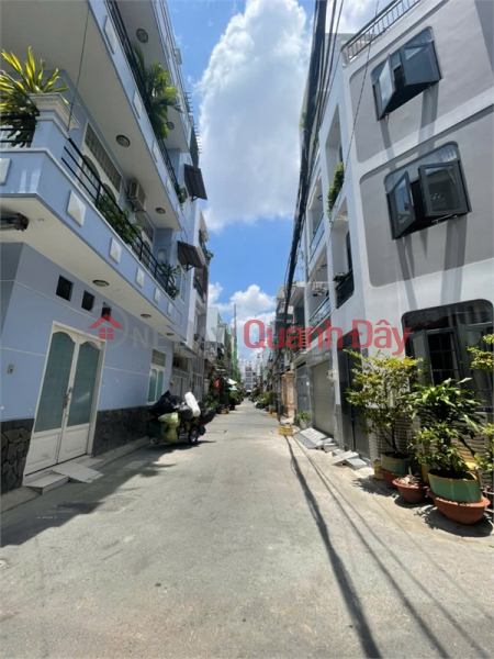 House for sale 4x14m, 4 floors - 6m alley Tan Huong, near Tan Huong market, Tan Phu -- only 7.6 billion Sales Listings