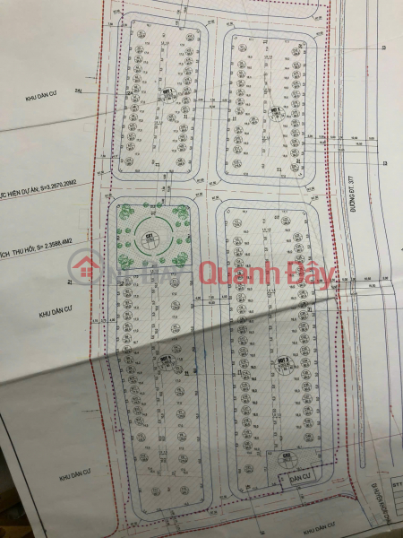 đ 7.38 Billion, Owner sells auction lot Cong Luan main axis, area 90m, frontage 5m, investment price