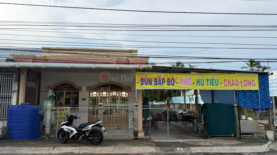 Owner Sells House and Land 227m2 Frontage on Asphalt Road QL57B, Thoi Lai, Binh Dai, Ben Tre Sales Listings