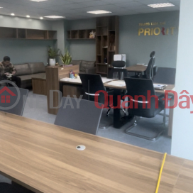 Beautiful, clean new office floor for rent, 60m2, only 10.5 million\/month in Cau Giay, suitable for offices from 5 - 15 people doing business online _0