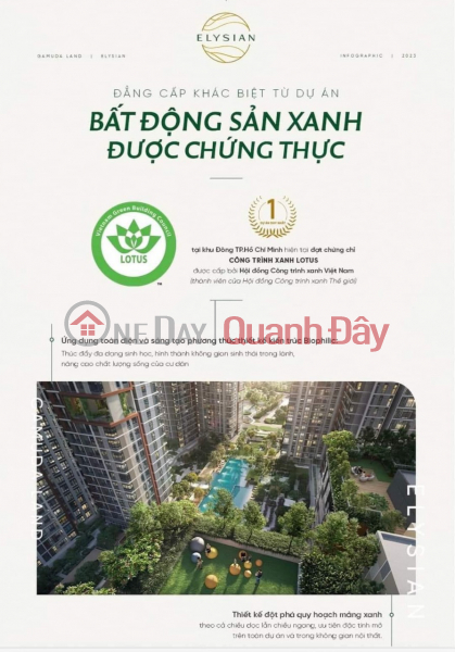 Elysian apartment style mainstream Biophilic Design strongly connects people with nature Vietnam, Sales đ 3 Billion