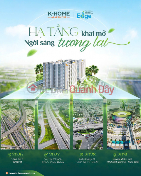 K-Home 1 bedroom apartment, good price under 1 billion - Prime location, full amenities _0