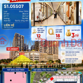 Shop on the 5th floor of the Sentosa Vinhomes podium block, the most prestigious corner unit in the subdivision. _0