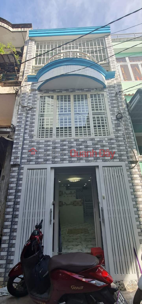 Selling a 3-storey house with car alley at 77 Chien Luoc street, Binh Tri Dong, Binh Tan _0