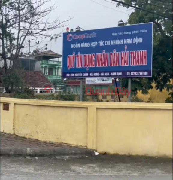 đ 2.1 Billion URGENTLY NEED TO SELL A LOT OF LAND WITH A FREE 4-LEVEL HOUSE At Hai Thanh, Hai Hung Commune, Hai Hau District, Nam Dinh