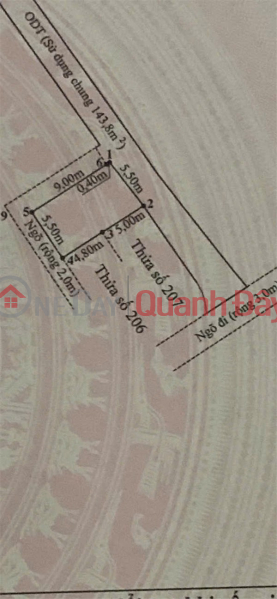 CORNER PLOT WITH 2 FRONTAGES IN MINH DUC - 5M AND 3M ALLEY - PRICE 1.XX BILLION VND - RARE OPPORTUNITY - CONTACT ZALO 0567 222 555 Sales Listings