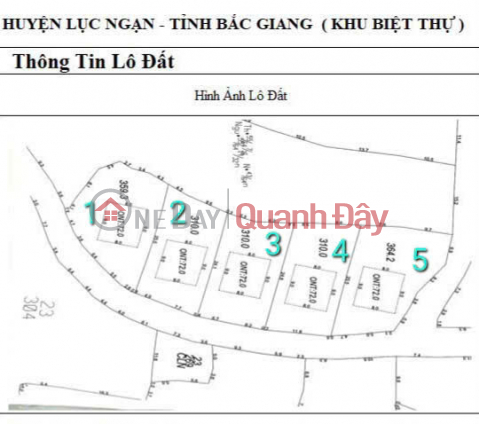 FOR SALE 5 PLOTS OF BEAUTIFUL VILLA WITH PROSPECT IN KIEN THANH COMMUNE-LUC NGAN-BAC GIANG _0