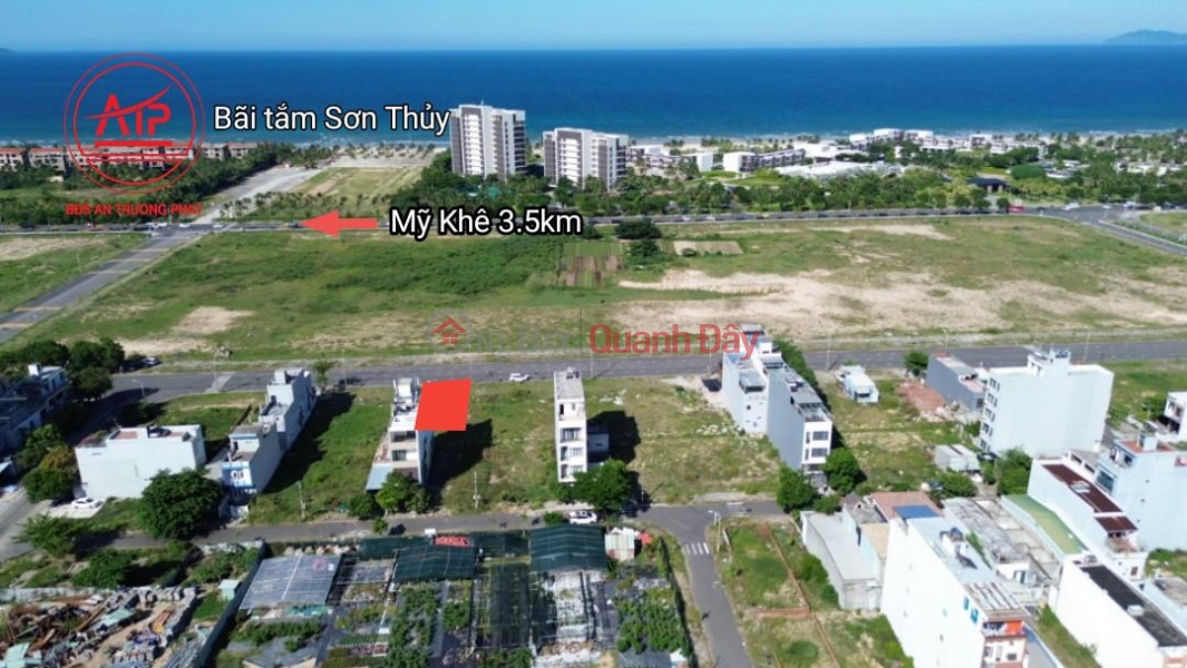 Offering for sale 250m2 with sea view, Nguyen Khac Vien street, Da Nang. Location near the beach, very good price, Vietnam, Sales đ 16.8 Billion