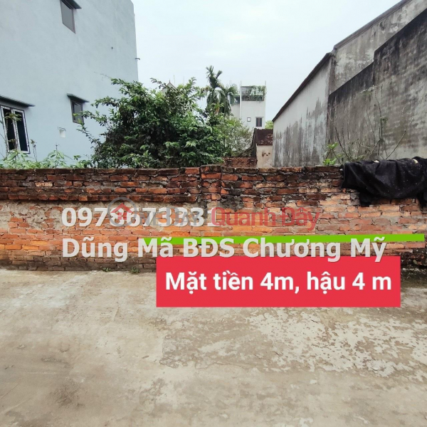 OWNER SELLING LOT OF LAND AT TL419 CONTRACT-CHUONG MY Sales Listings