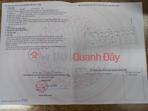 CHÍNH CHỦ CẦN BÁN 45 m2 KIÊU KỴ - GIA LÂM, GIÁ NHỈNH 3 TỶ, LH 0985865658 _0