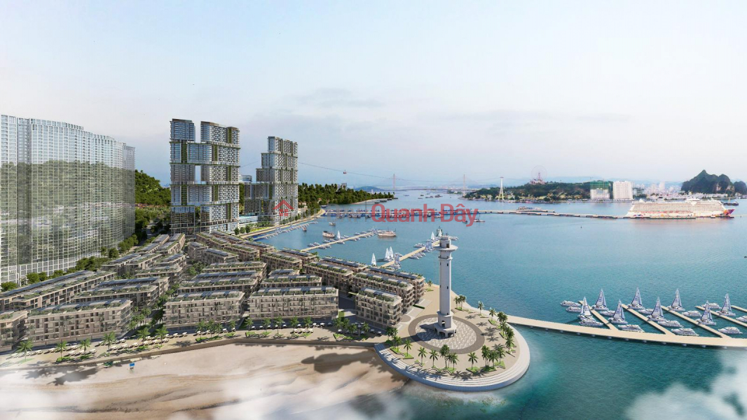 Opportunity to own an apartment with a view of Ha Long Bay right at Sun Bai Chay International Port, super VIP location Sales Listings