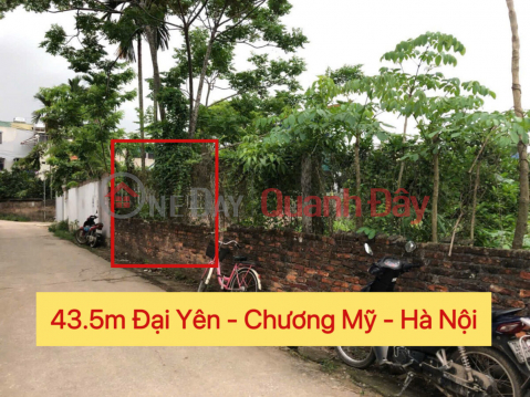 CHÍNH CHỦ BÁN LÔ ĐẤT FO 43,5M TẠI ĐẠI YÊN-CHƯƠNG MỸ-HÀ NỘI _0
